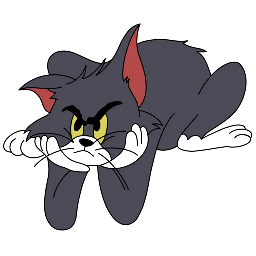 Sticker from the "tom and jerry" sticker pack