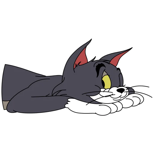 Sticker from the "tom and jerry" sticker pack