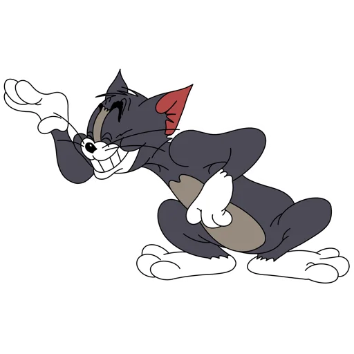 Sticker from the "tom and jerry" sticker pack