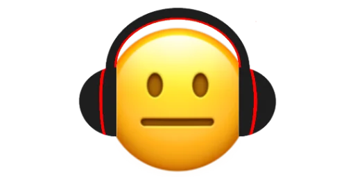 Sticker from the "Headphones" sticker pack