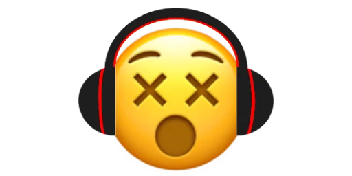 Sticker from the "Headphones" sticker pack