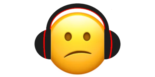 Sticker from the "Headphones" sticker pack