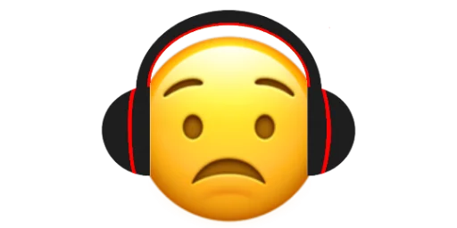 Sticker from the "Headphones" sticker pack