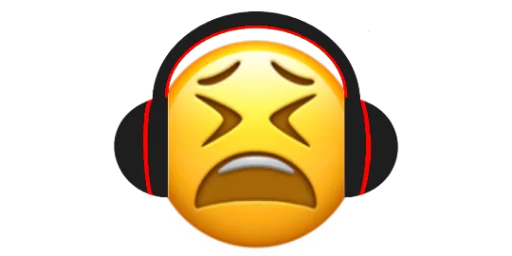 Sticker from the "Headphones" sticker pack