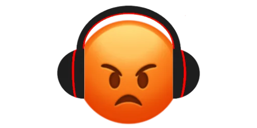 Sticker from the "Headphones" sticker pack