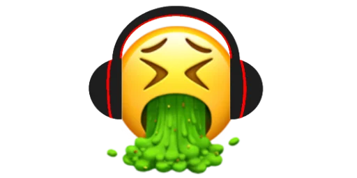 Sticker from the "Headphones" sticker pack