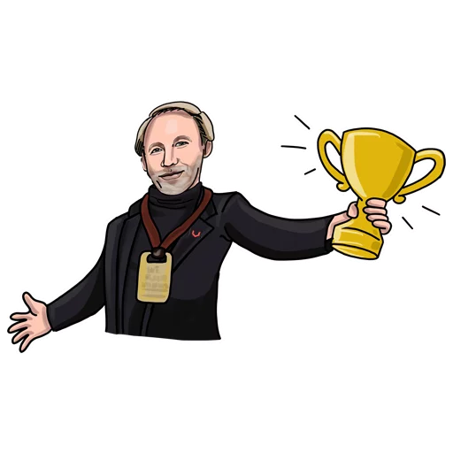 Sticker from the "Top Forbes" sticker pack