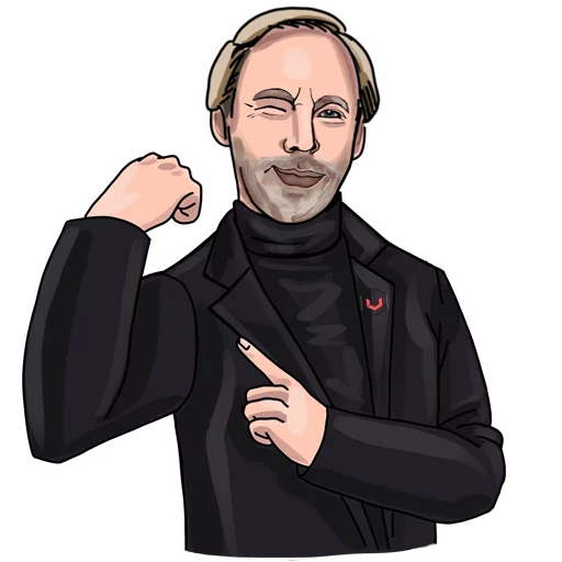 Sticker from the "Top Forbes" sticker pack