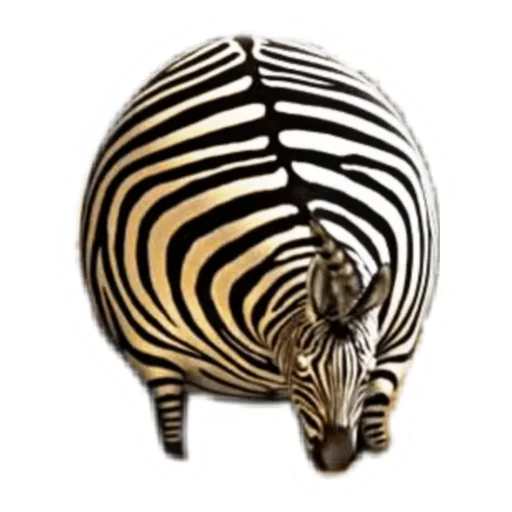 Sticker from the "Round Animals" sticker pack