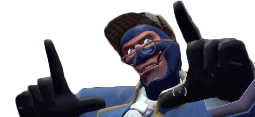 Sticker from the "tf2 jpeg" sticker pack