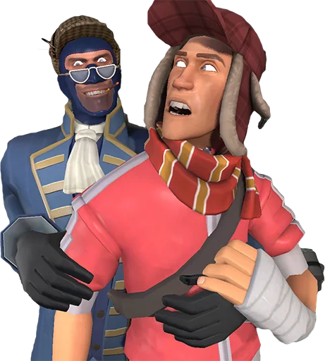 Sticker from the "tf2 jpeg" sticker pack