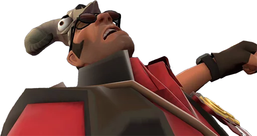 Sticker from the "tf2 jpeg" sticker pack