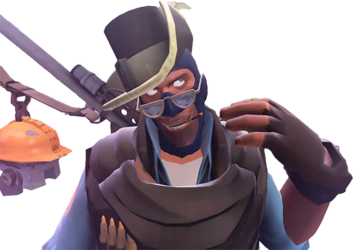 Sticker from the "tf2 jpeg" sticker pack