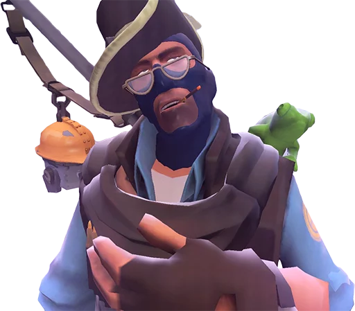 Sticker from the "tf2 jpeg" sticker pack