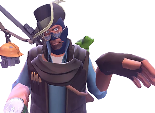 Sticker from the "tf2 jpeg" sticker pack