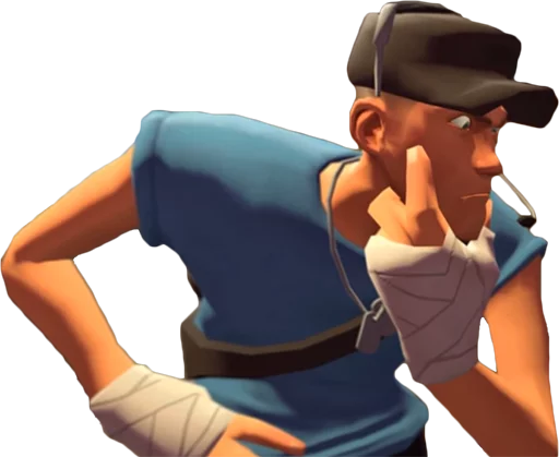 Sticker from the "tf2 jpeg" sticker pack