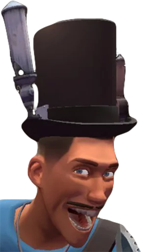 Sticker from the "tf2 jpeg" sticker pack