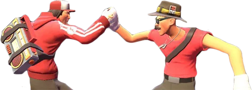 Sticker from the "tf2 jpeg" sticker pack