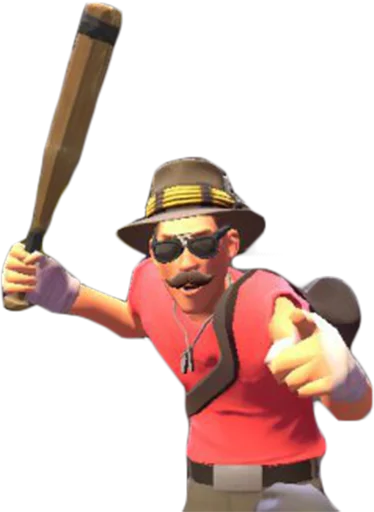 Sticker from the "tf2 jpeg" sticker pack