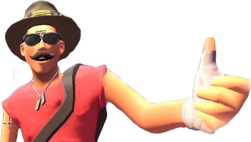 Sticker from the "tf2 jpeg" sticker pack