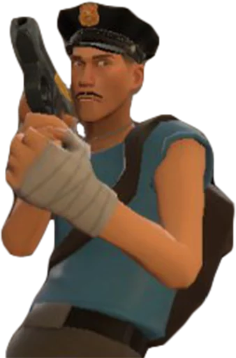 Sticker from the "tf2 jpeg" sticker pack