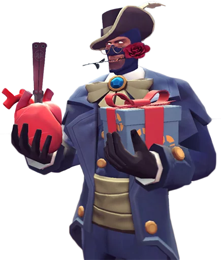 Sticker from the "tf2 jpeg" sticker pack