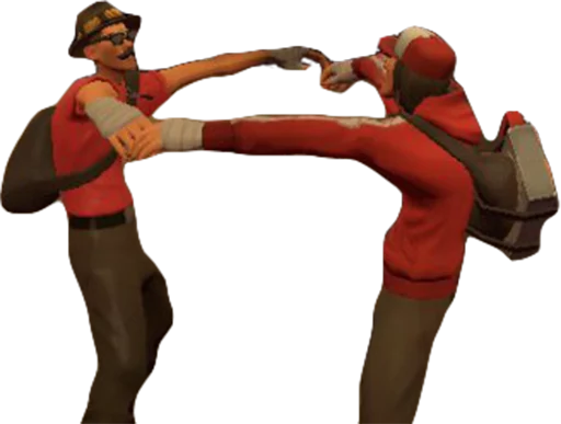 Стикер из набора "tf2 jpeg"