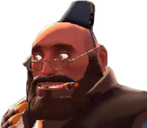 Sticker from the "tf2 jpeg" sticker pack