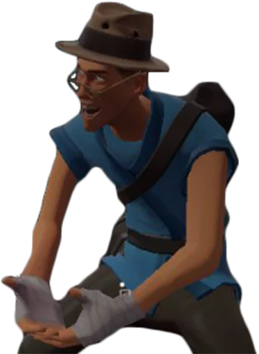 Sticker from the "tf2 jpeg" sticker pack