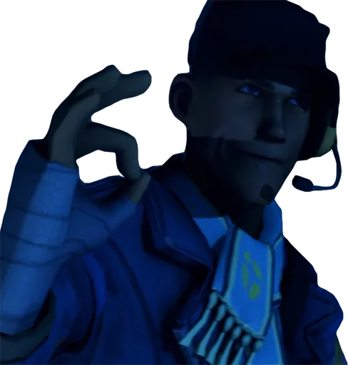 Sticker from the "tf2 jpeg" sticker pack