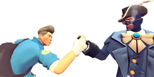 Sticker from the "tf2 jpeg" sticker pack