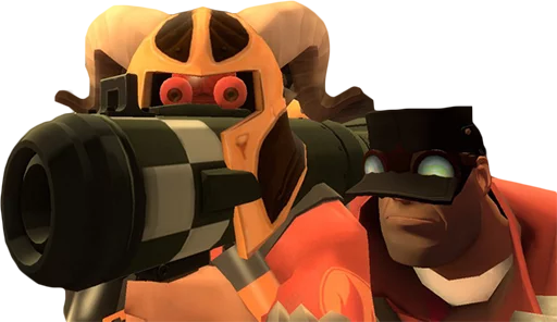 Sticker from the "tf2 jpeg" sticker pack