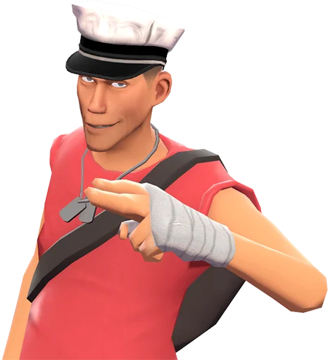 Sticker from the "tf2 jpeg" sticker pack