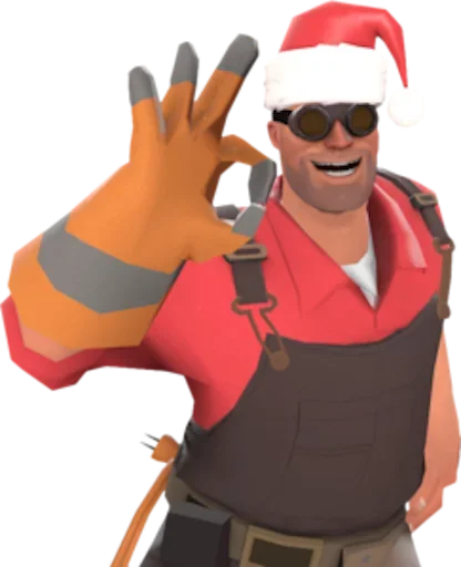 Sticker from the "tf2 jpeg" sticker pack