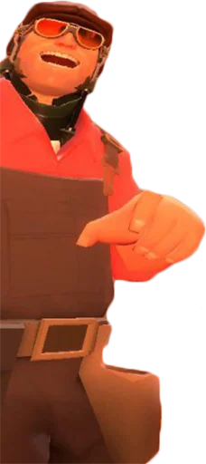 Стикер из набора "tf2 jpeg"