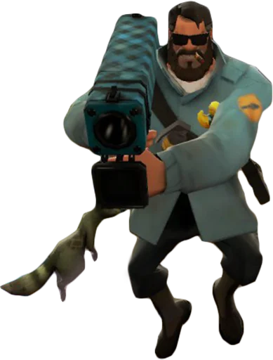 Sticker from the "tf2 jpeg" sticker pack