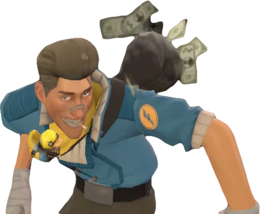 Sticker from the "tf2 jpeg" sticker pack