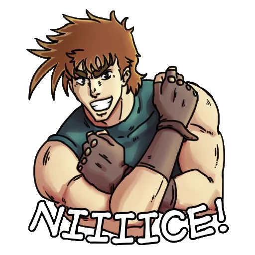 Sticker from the "JoJo" sticker pack