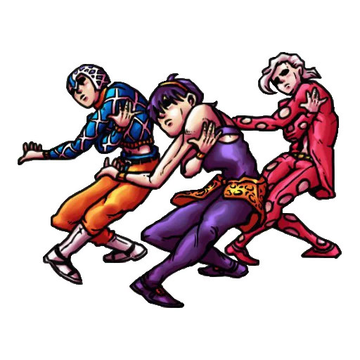 Sticker from the "JoJo" sticker pack