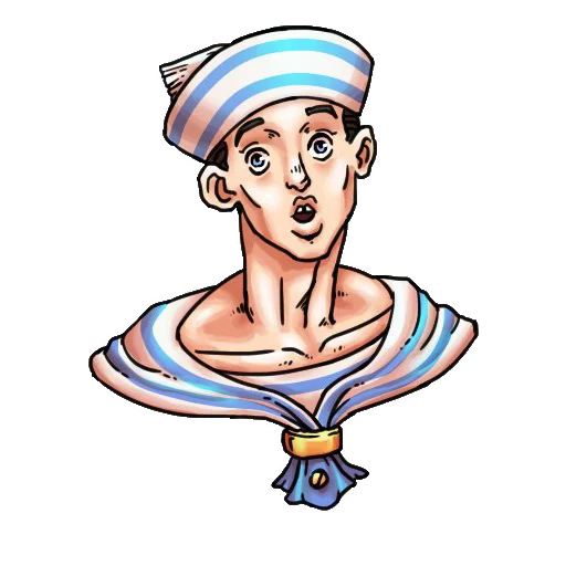 Sticker from the "JoJo" sticker pack