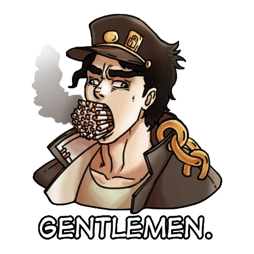 Sticker from the "JoJo" sticker pack