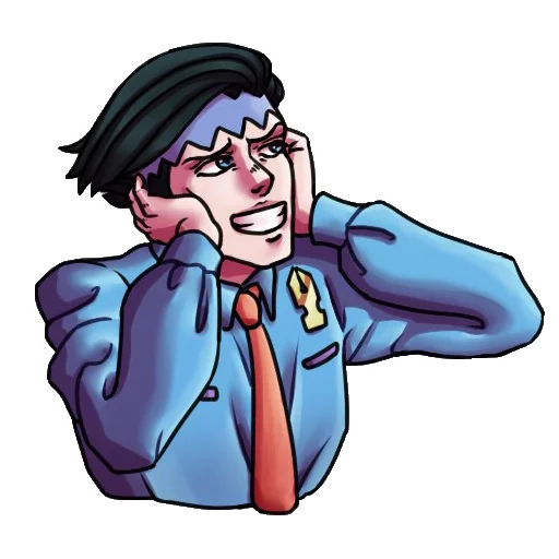 Sticker from the "JoJo" sticker pack