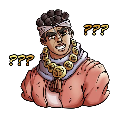 Sticker from the "JoJo" sticker pack