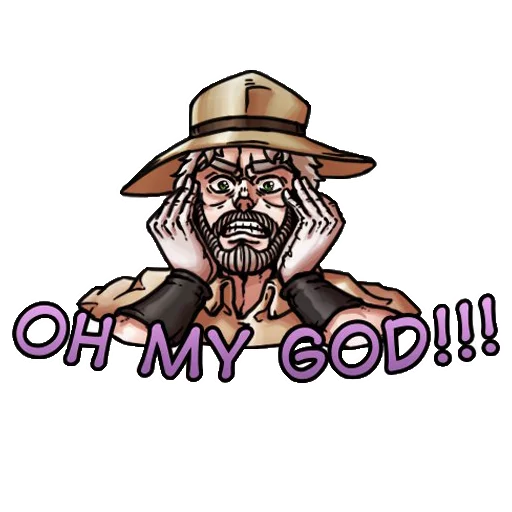 Sticker from the "JoJo" sticker pack