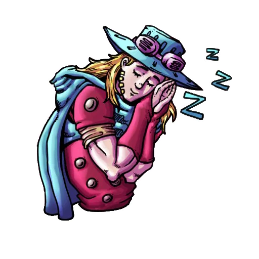 Sticker from the "JoJo" sticker pack