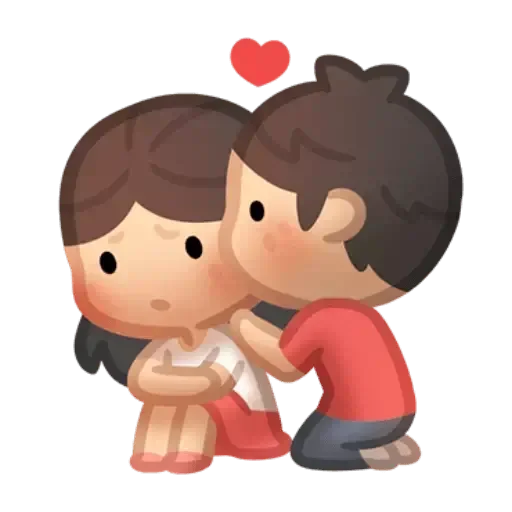 Sticker from the "CUTE LOVE" sticker pack