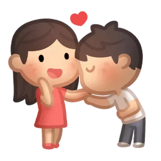 Sticker CUTE LOVE