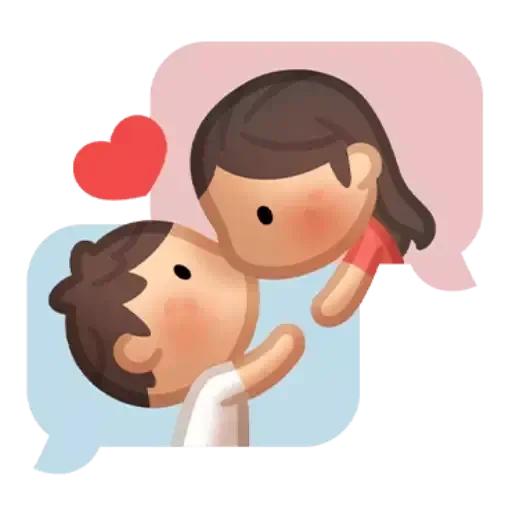 Sticker CUTE LOVE