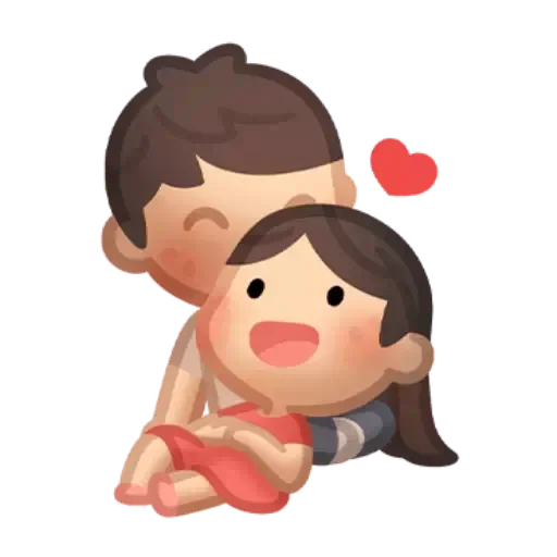 Sticker from the "CUTE LOVE" sticker pack