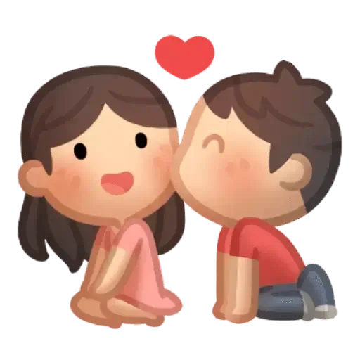 Sticker from the "CUTE LOVE" sticker pack